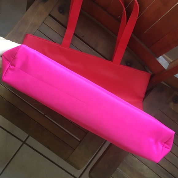 2/$15 ☀️ New Lancôme Pink and Red Flamingo Tote - Picture 4 of 7